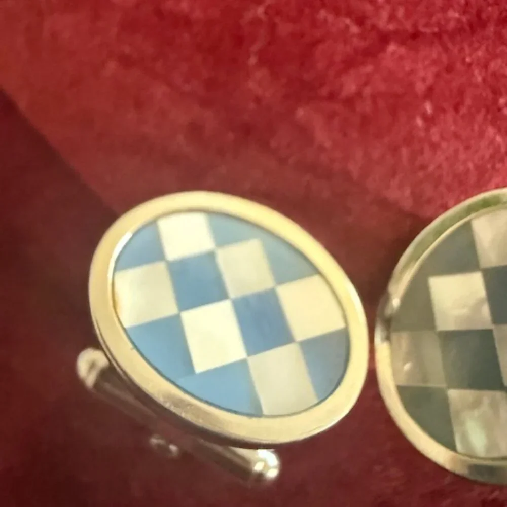 a&z sterling cufflinks